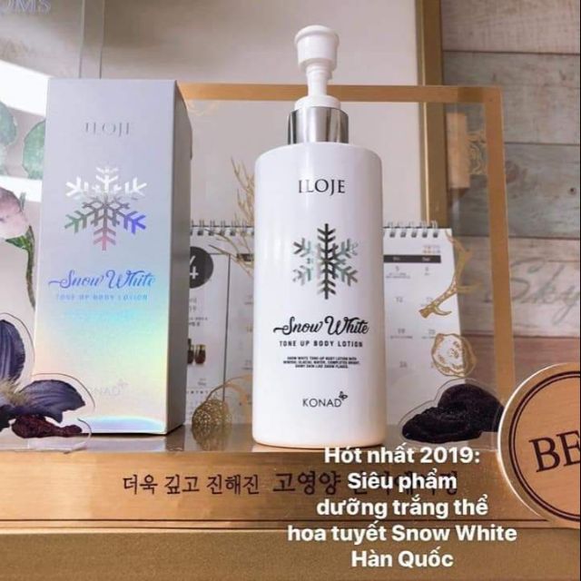 Sữa dưỡng trắng da body ILOJE