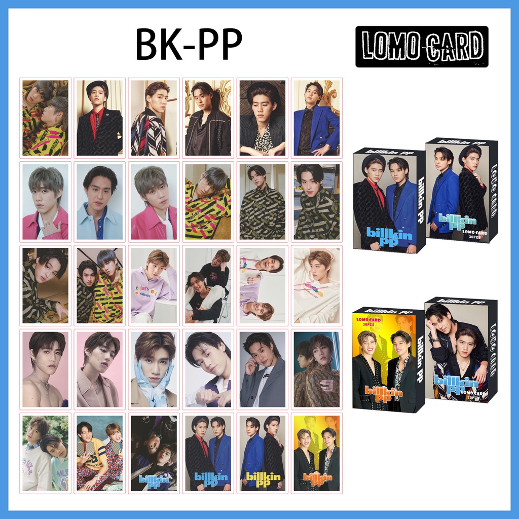 Bộ thẻ hình BrightWin OhmNanon BK-PP OffGun YINWAR EN OF LOVE Thai BL
