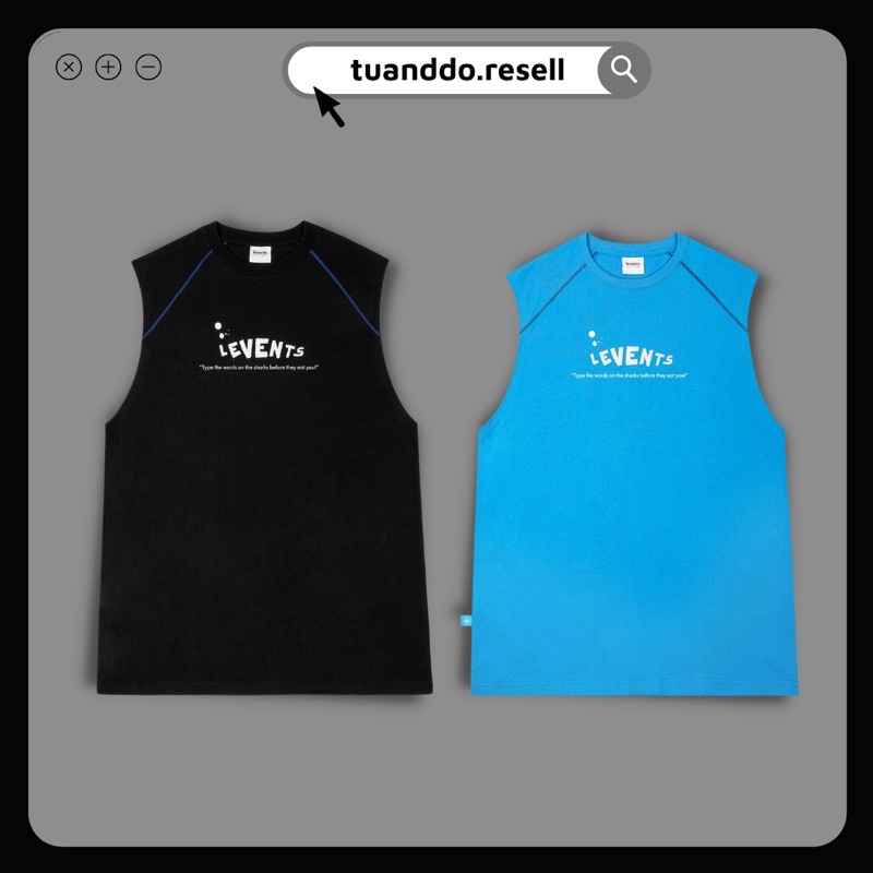 Áo LEVENTS RAGLAN Tank Top - Áo Local Brand chính hãng