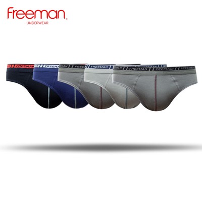 [Size M dưới 35kg] Quần lót nam Freeman chất liệu TC thoáng mát, giá thành phù hợp [Combo 5] BO303