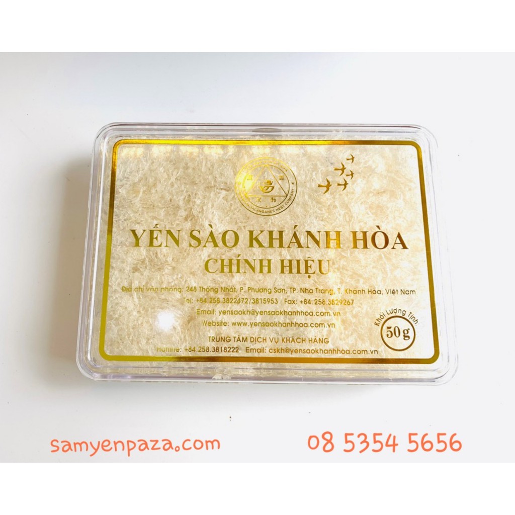 Yến Sào Khánh Hòa Tinh Chế 50g - Yến Đảo Thiên Nhiên