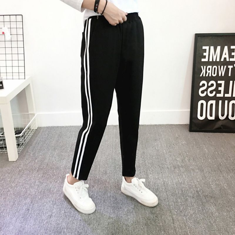 QUẦN THUN THỂ THAO 2 SỌC (BIG SIZE 75KG)