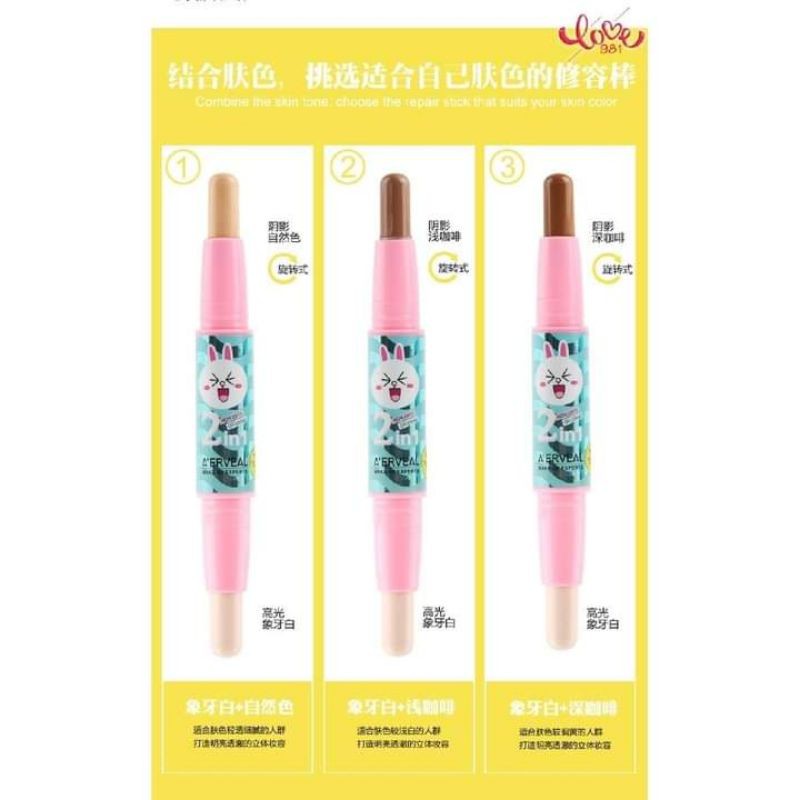 Thỏi Kem Bắt Sáng Và Tạo Khối Hai Đầu Đa Năng | BigBuy360 - bigbuy360.vn