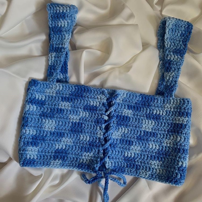 Áo len loang Honey Coats đan ngực 2 dây