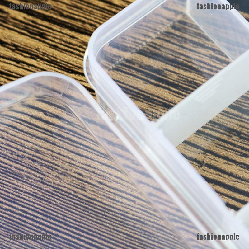 ❀❀ 1 Hộp Nhựa 8 Ngăn Đựng Trang Sức Có Thể Điều Chỉnh Được