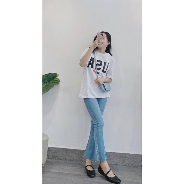 Quần Jean Loe 9 Tấc Form Lên bao Sang luun khách ơi