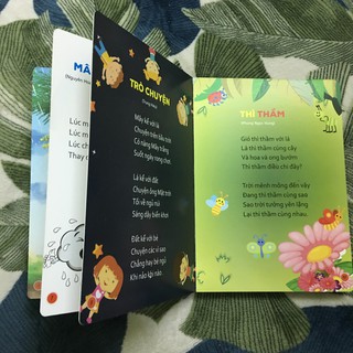 Thơ Cho Bé Tập Nói