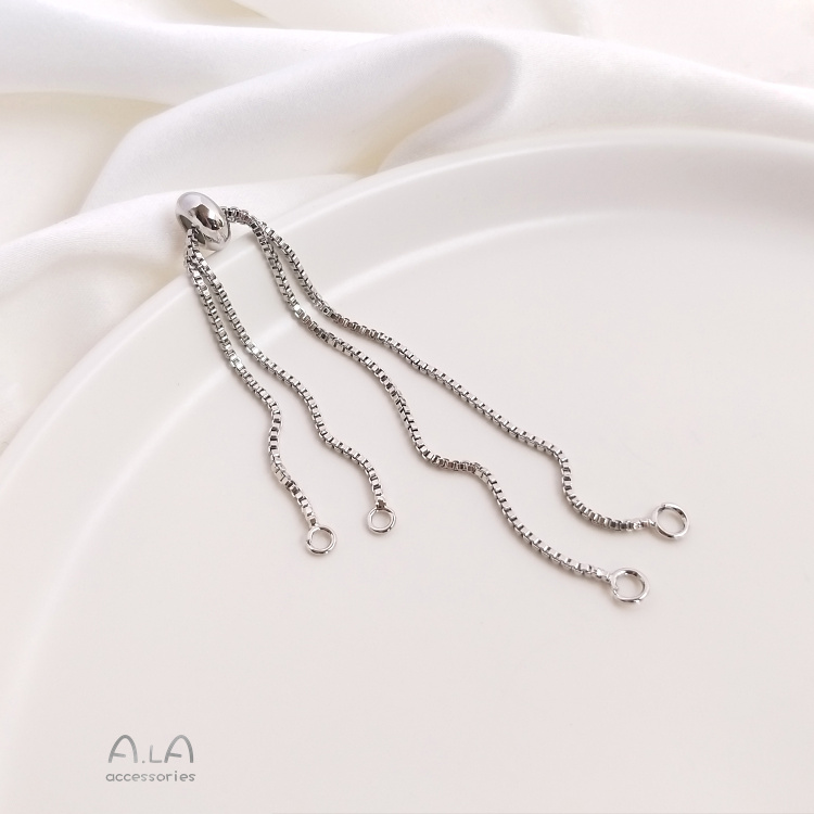 Chuỗi Hạt silicone Đeo Tay Nối Dài Màu Vàng 18K 14K