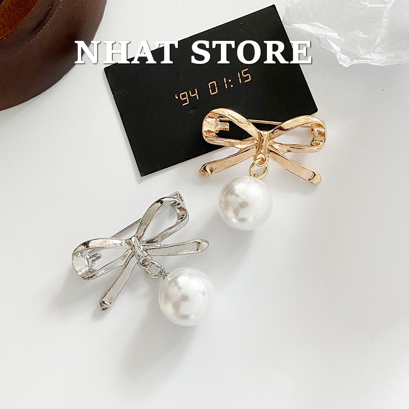 Ghim áo vest nữ, cài áo Basic Nhat Store