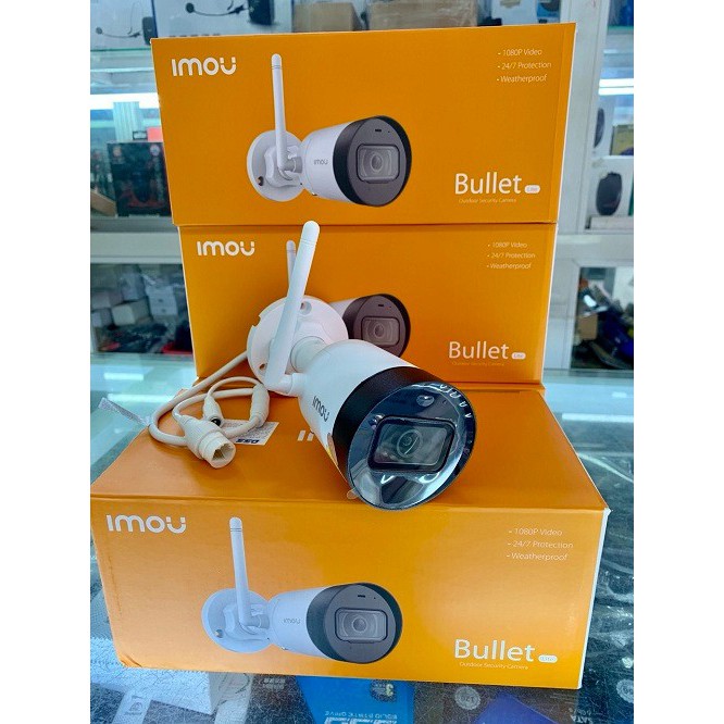 Camera IP IMOU Bullet Wifi 2.0MP IPC-G22P-IMOU - Chính hãng ngoài trời