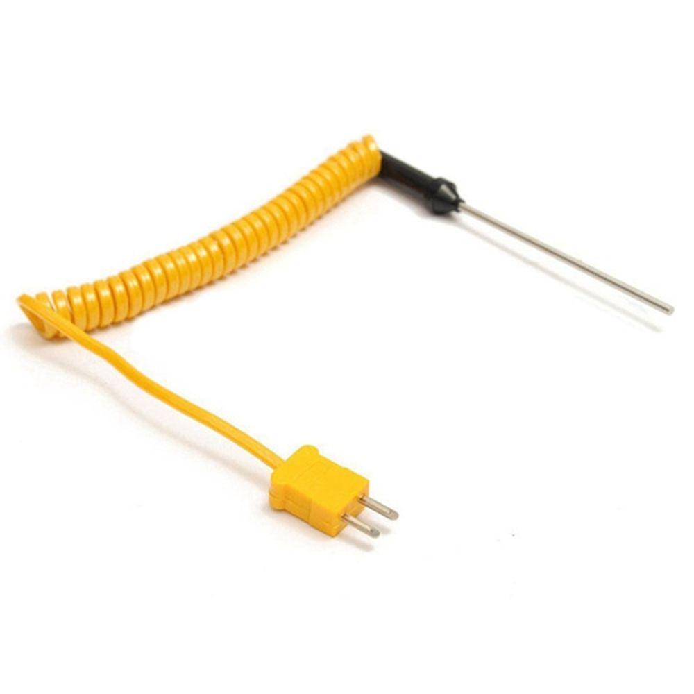 1pc Dụng Cụ Phân Tích Nhiệt Độ Cảm Biến Đầu Dò K-Type Với Dây Cáp Điều Khiển Nhiệt Độ