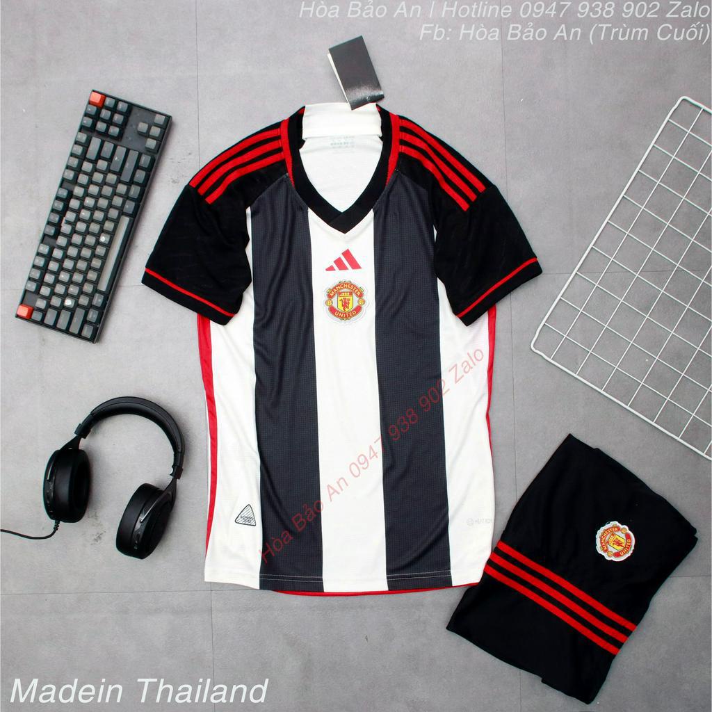 Áo Bóng Đá CLB Manchester United 2023/24- Vải Thái Chuẩn áo đấu MU mùa giải 2023/24 phom 43-90kg - Áo MU 2023