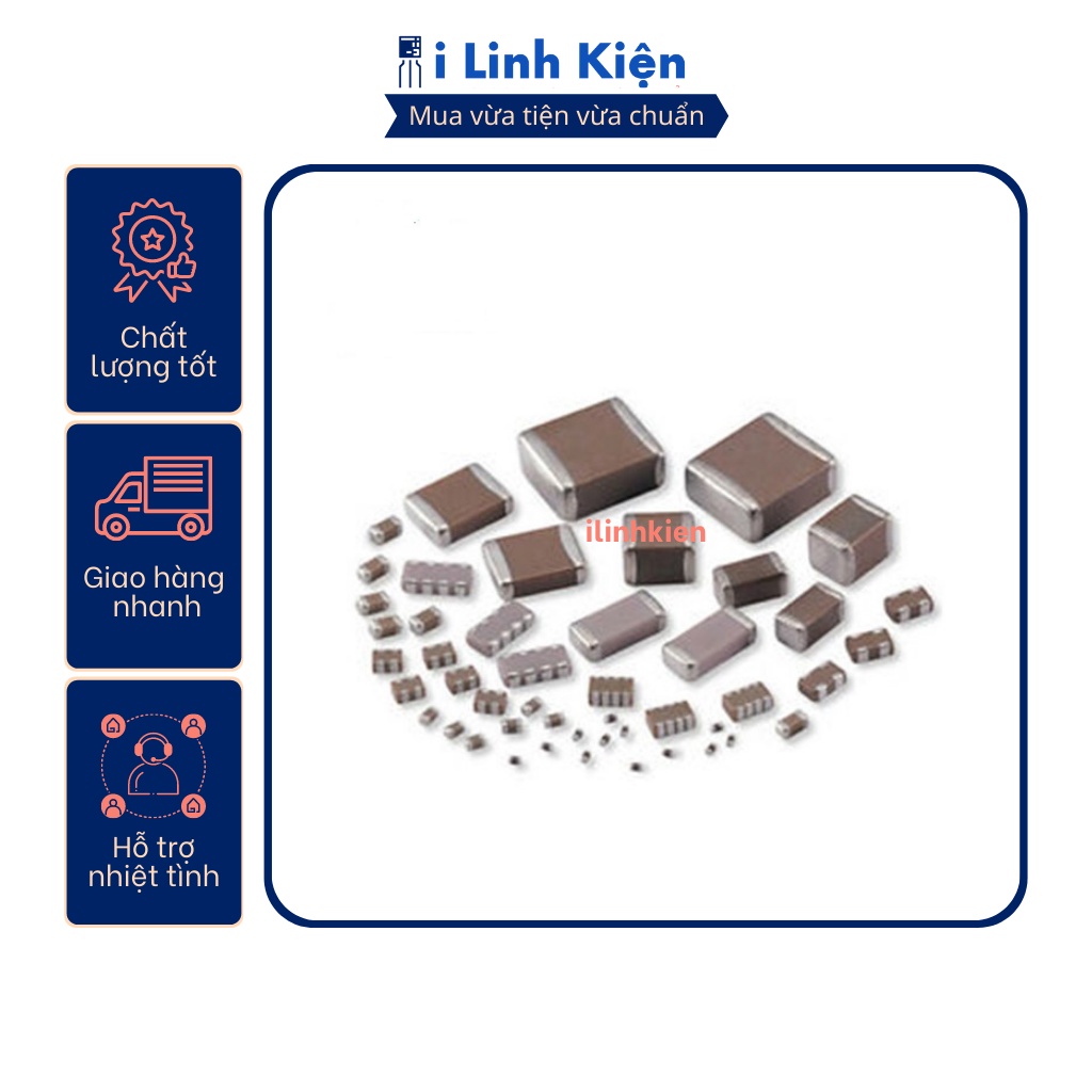 Tụ dán 0603 SMD 1uF - 22uF chất lượng tốt