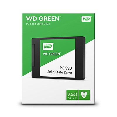 Ổ cứng SSD WD Green 240GB Sata3 2.5" WDS240G2G0A - Bảo hành 36 tháng chính hãng | BigBuy360 - bigbuy360.vn