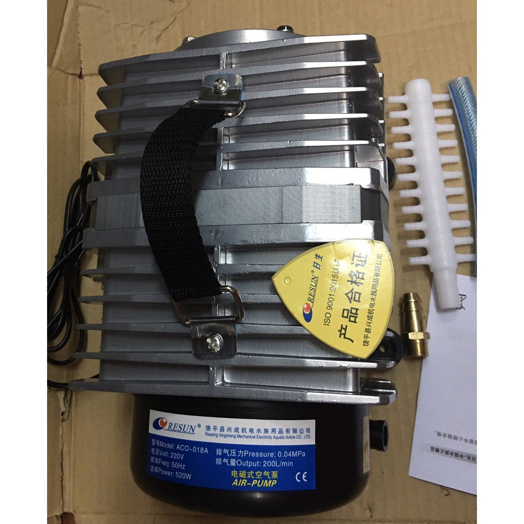 MÁY SỤC SỦI THỔI KHÍ OXY RESUN ACO-018A ,hàng công ty.
