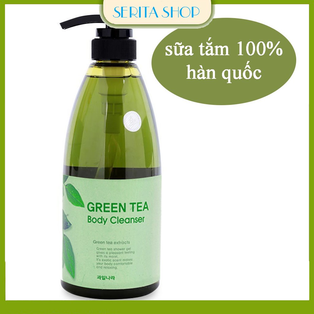 Sữa tắm trắng da và dưỡng ẩm Hàn Quốc Welcos Body Wash 740g