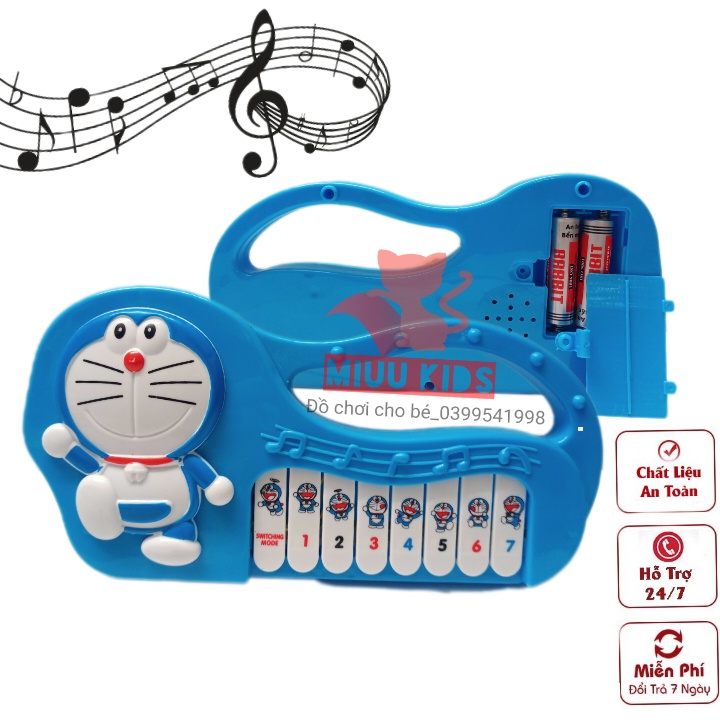 Đồ Chơi Đàn  Doraemon Organ Màu Xanh Dành Cho Bé Trai Và Bé Gái