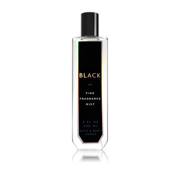 Nước hoa xịt thơm unisex Bath & Body Works Black Fine Fragrance Mist 236ml (Mỹ)