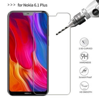 Miếng Dán Kính Cường Lực Cho Nokia X6, 6.1 Plus