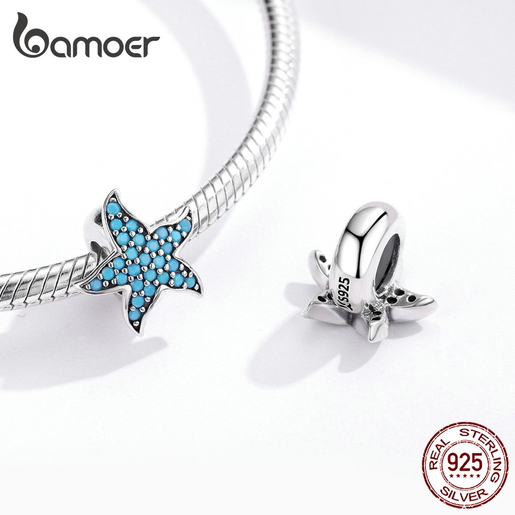 Hạt phụ kiện BAMOER Bạc 925 thiết kế thời trang