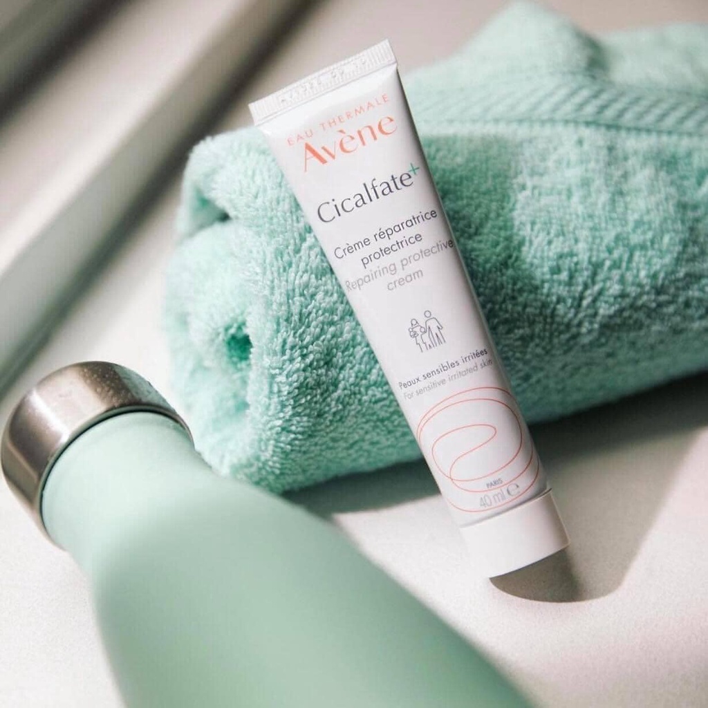 [ĐỦ BILL] Kem Avene Cicalfate, kem dưỡng tái tạo phục hồi da, kem làm lành sẹo và cấp ẩm cho da