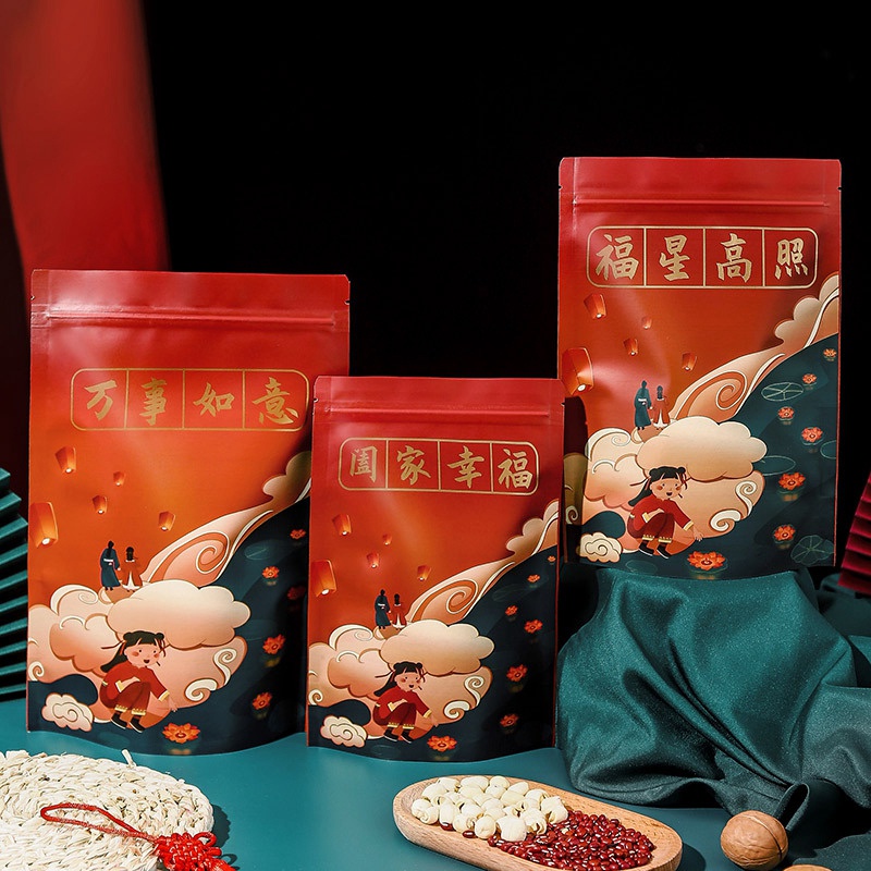 Túi Zip Đựng Kẹo Mừng Năm Mới 2023 CNY
