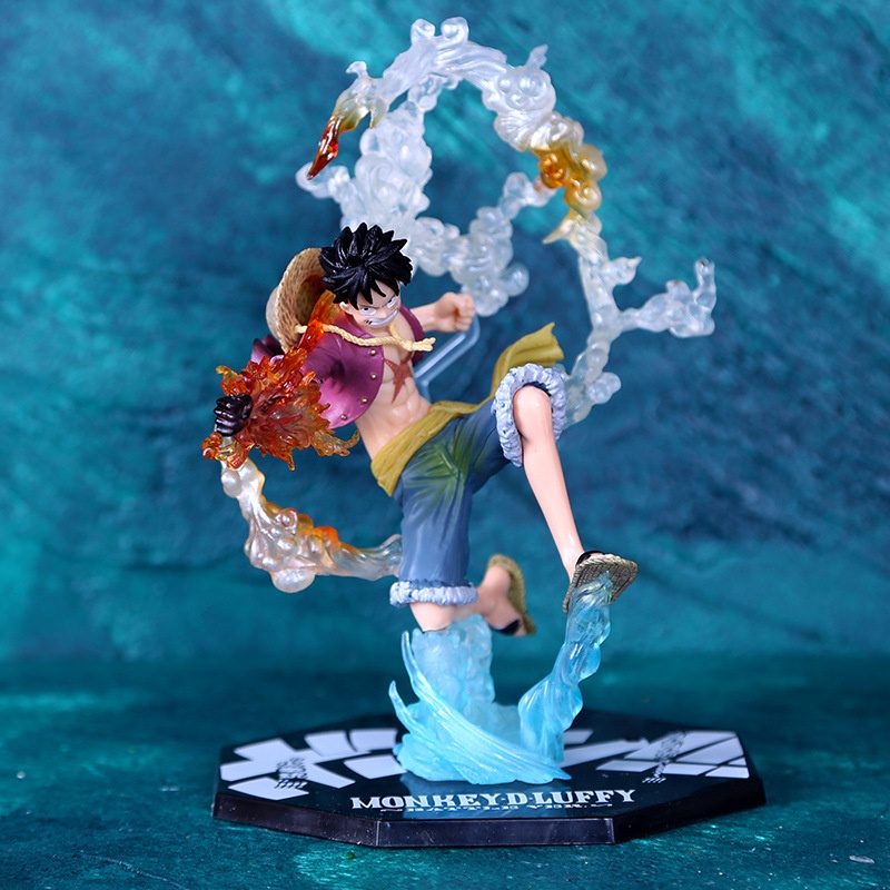 Nhân vật figure monkey d. luffy đồ chơi trẻ em decor mô hình one piece anime lắp ráp decor phòng pc gaming dragon ball