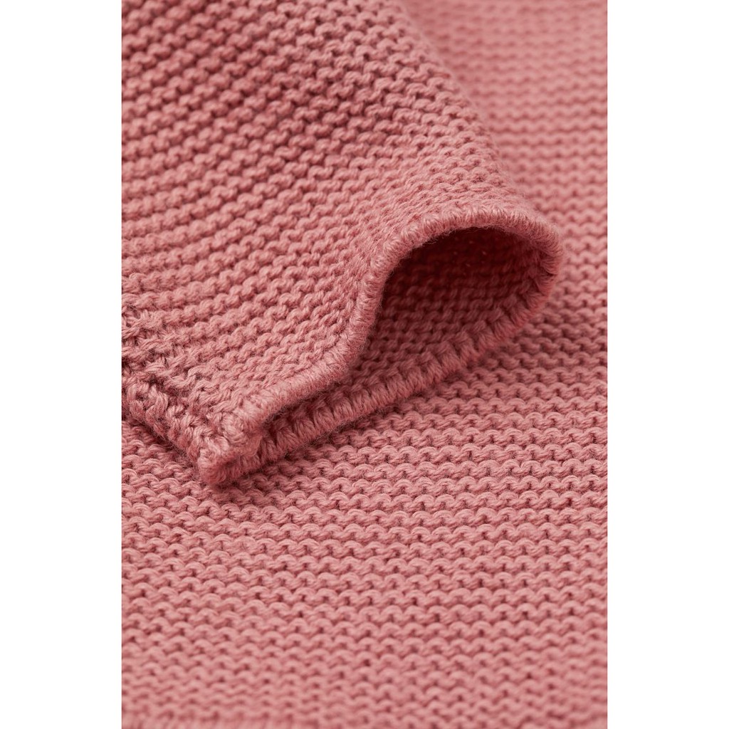 Áo len cadigan hồng, chất dày dặn, Hờ mờ UK săn SALE