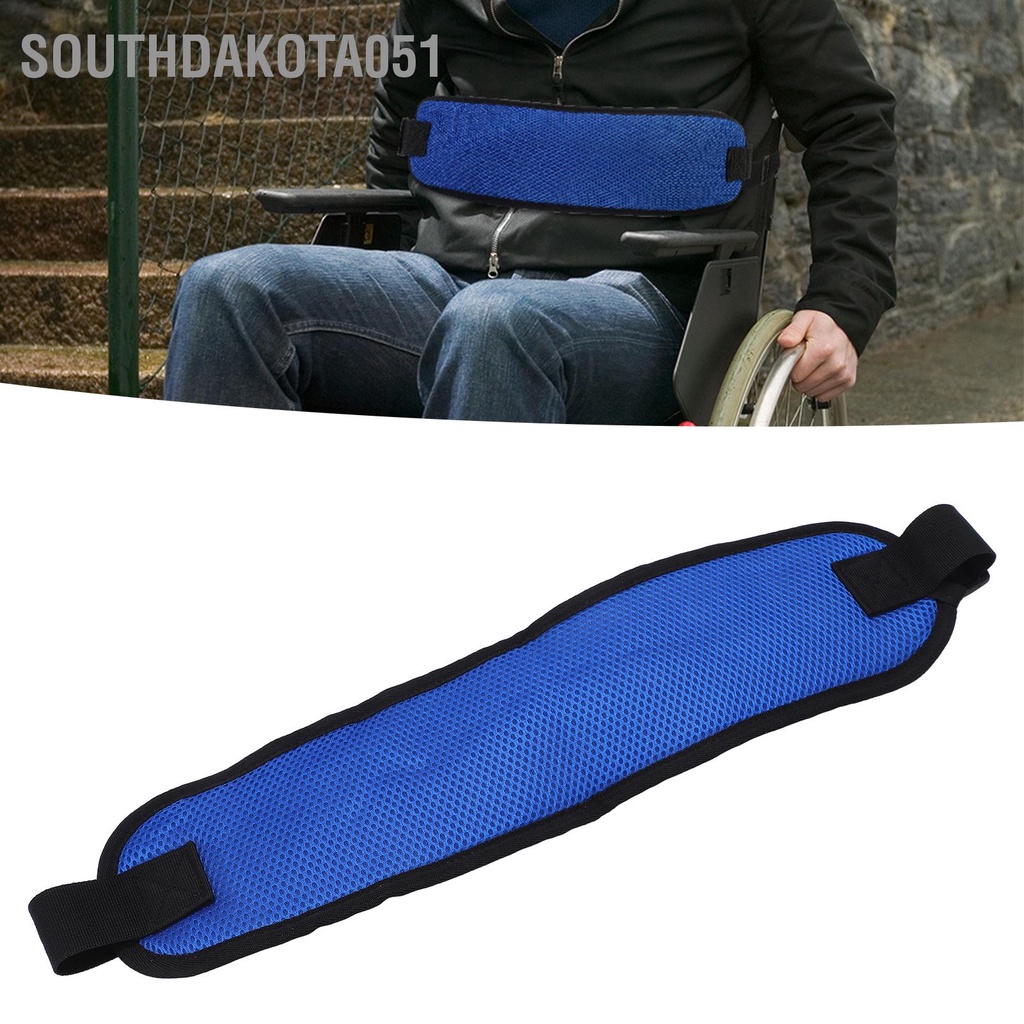 Southdakota051 Dây an toàn cho xe lăn Thoải mái thoáng khí Thiết kế rộng rãi có thể giặt Đai người già