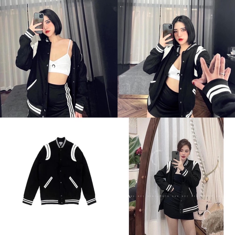[FREESHIP - HÀNG LOẠI 1] ÁO BOMBER PHỐI VIỀN SIÊU CHẤT