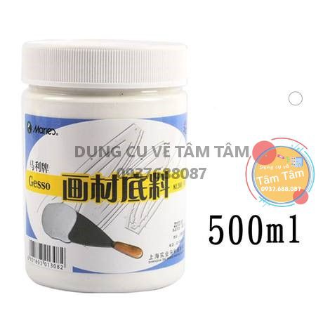 [ TÂM TÂM ]-Hồ toan Gesso, Gesso Mairies 500ml-
