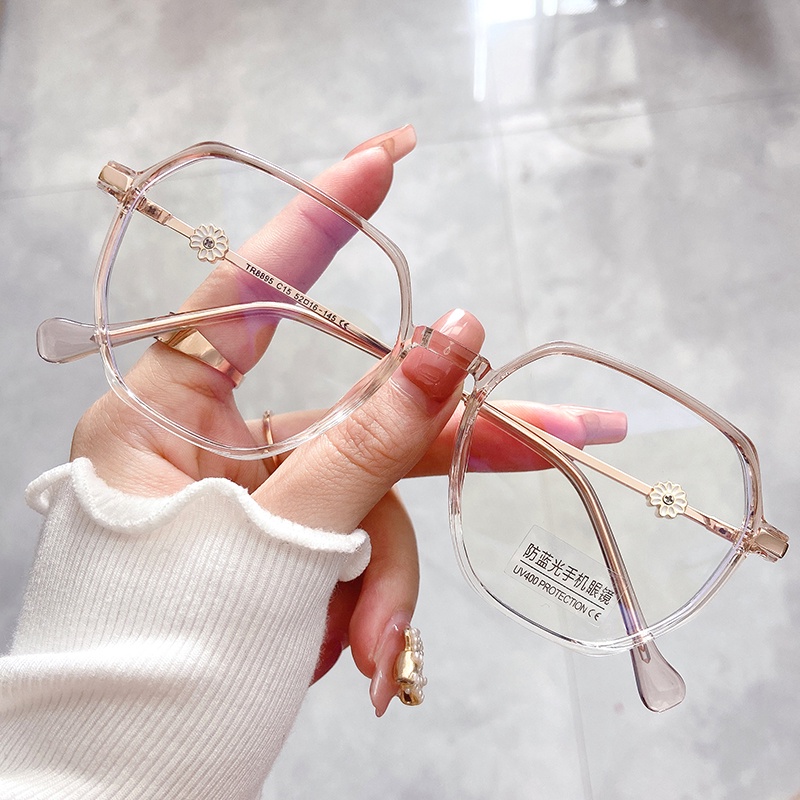 Kính Mát Chống Ánh Sáng Xanh Trong Suốt Thời Trang Unisex Jz8895 | BigBuy360 - bigbuy360.vn