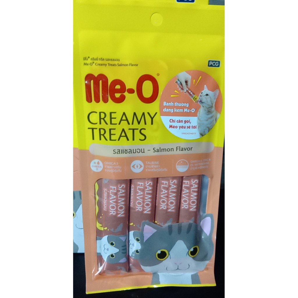 Bánh thưởng cho mèo vị cá hồi 60gr