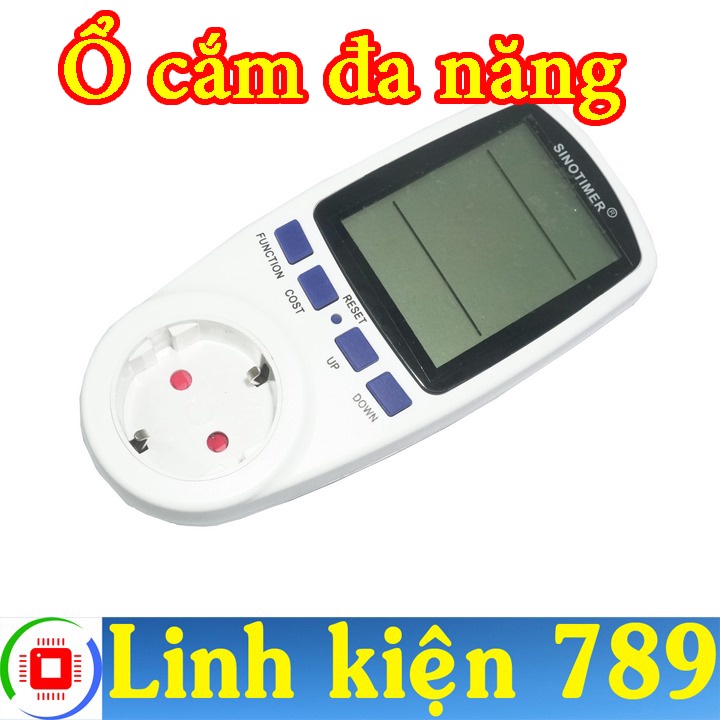 Ổ cắm đo điện đa năng SINOTIMER - Linh kiện 789