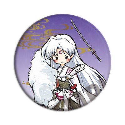 ( 1 chiếc ) Huy hiệu cài áo in hình INUYASHA KHUYỂN DẠ XOA phụ kiện xinh xắn anime chibi