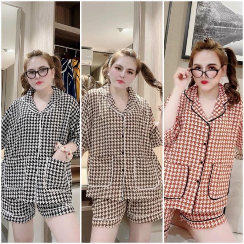 Pijama lụa Thái cánh dơi tay ngắn quần đùi - Đồ ngủ nữ cánh rơi lụa loại 1 cao cấp không nhăn (ẢNH THẬT CỦA SHOP)  ྇