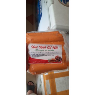 XÚC XÍCH CÁ HỒI 500G