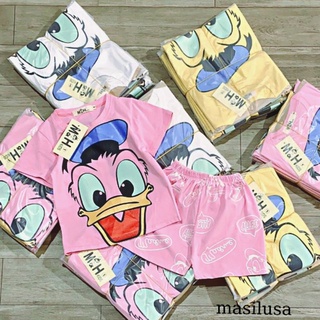 Bộ thun cotton bé gái size đại
