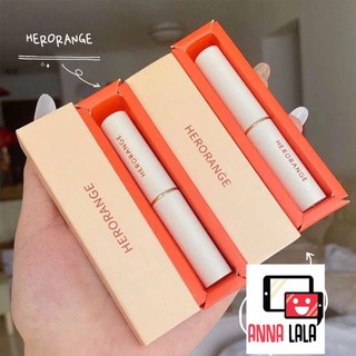 Set son dưỡng cam orange 2 thỏi