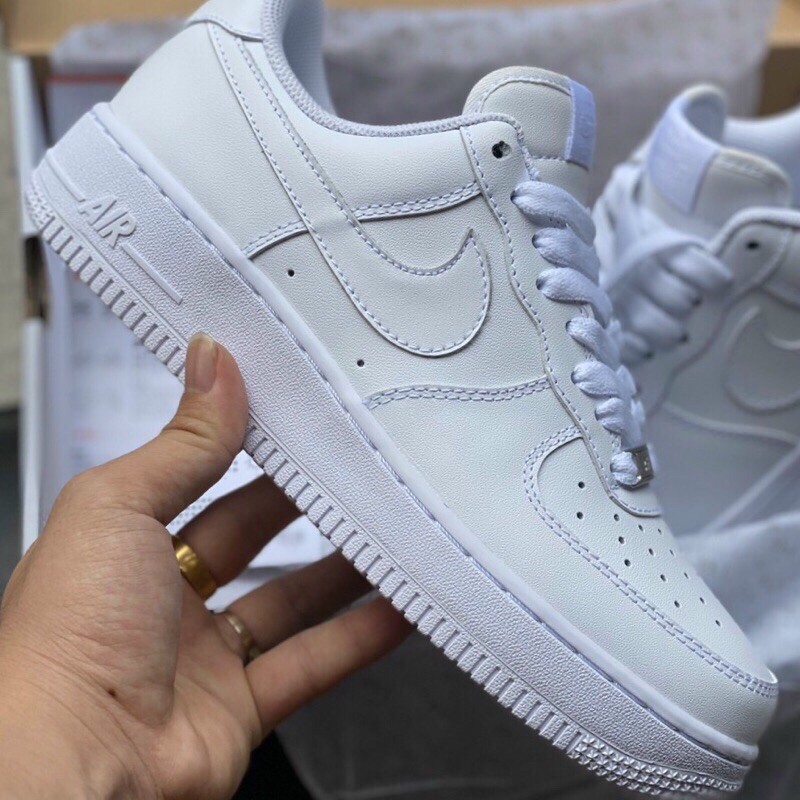 [Mã FASHIONGREEN44 giảm 10K đơn 50K] Giày air force 1, giày thể thao af1 trắng full box | BigBuy360 - bigbuy360.vn