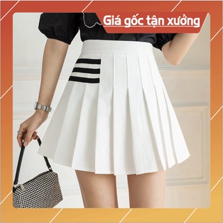Chân Váy Tennis Ngắn Xếp Ly Thời Trang Nữ Cao Cấp Phối Viền Phong Cách Năng Đông Cá Tính Mã 012_viền có bigsize