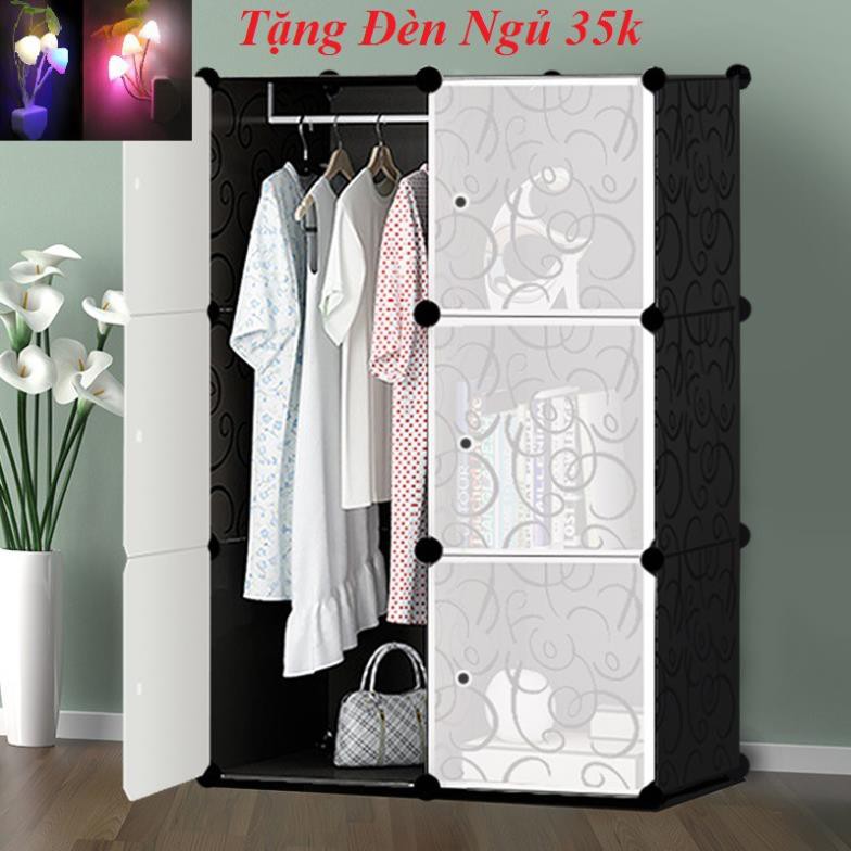 [GÍA RẺ NHẤT] TỦ GHÉP 6 NGĂN NHIỀU MẪU