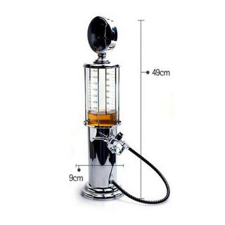 BÌNH RÓT RƯỢU CÂY XĂNG INOX 1 LÍT[SIÊU PHẨM][DEN NHAY TRANG TRI]