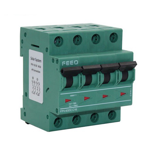 MCB DC FEEO FPV-63DC-0416 16A 1000VDC 4P