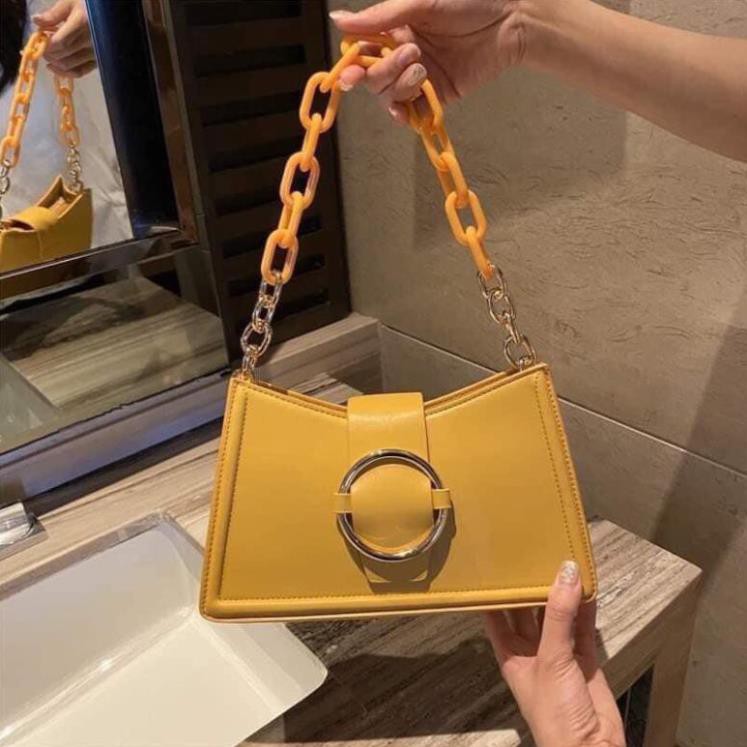 Túi Xách Nữ - Túi Đeo Chéo Phối Quai Xích To Phong Cách - LP SHOP | BigBuy360 - bigbuy360.vn