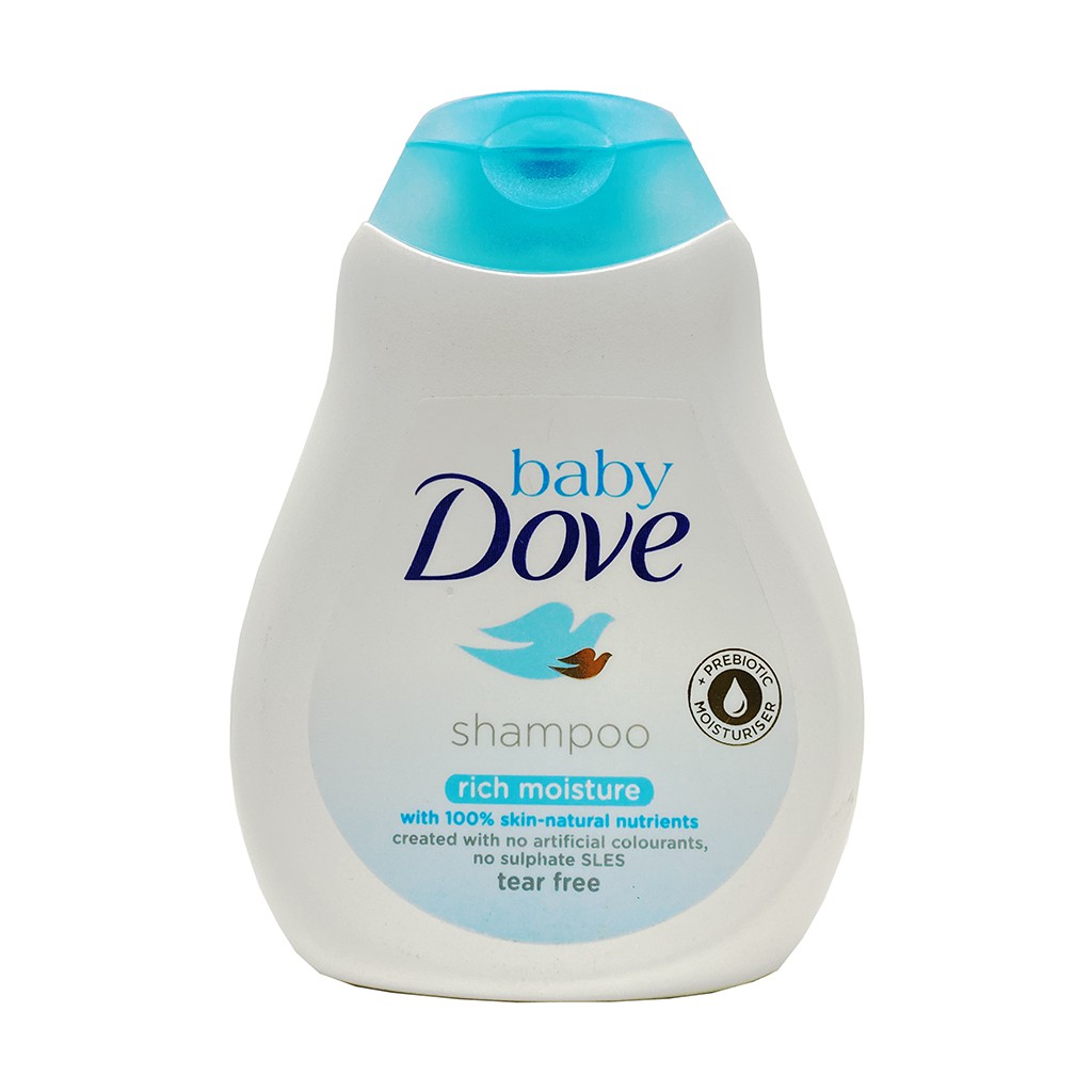 Sữa tắm Baby Dove Shampoo Rich Moisture chai 200ml - Sữa tắm toàn thân cho bé