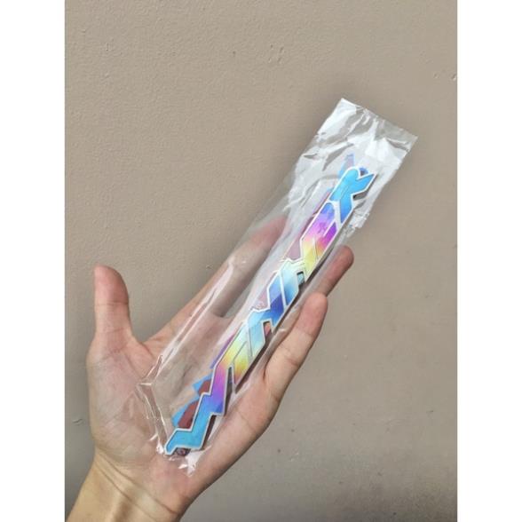 Tem titan chữ nổi Winner không lo bị phai màu có sẵn keo 3M loại tốt chống bong tróc, làm nổi bật hơn 2 bên lườn xe QU17