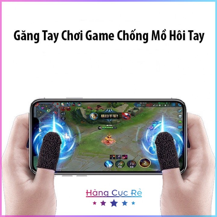 Bộ 6 bao tay chơi game điện thoại🚀Freeship🚀Gồm 3 cặp găng tay chơi gane, ff, pubg, liên quân mobile–Shop Hàng Cực Rẻ