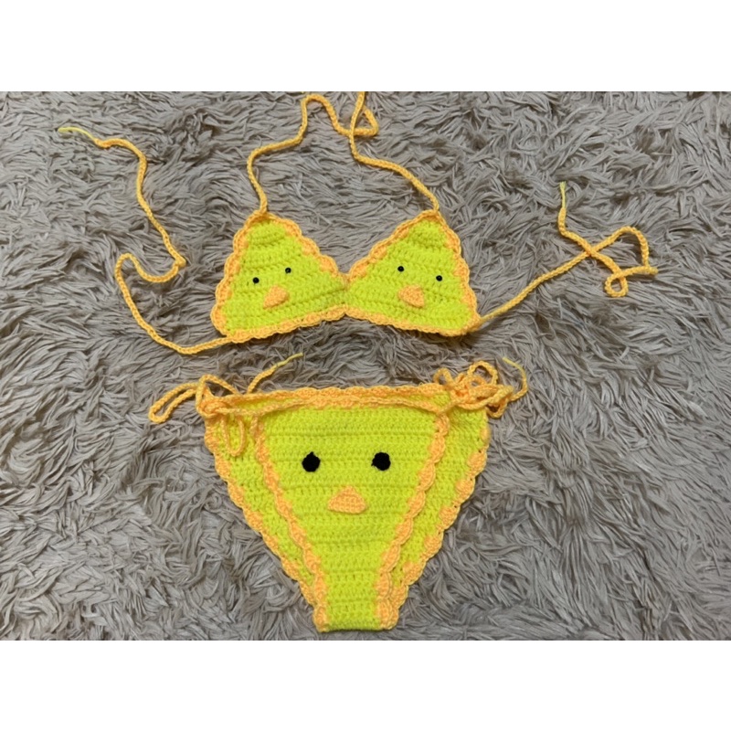 Bikini Handmade đi biển cho bé ❤️(mẫu con vật)