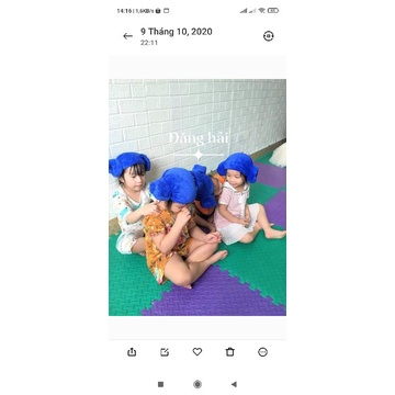 Khăn quấn đầu cho các bé mềm mịn kt 35-75